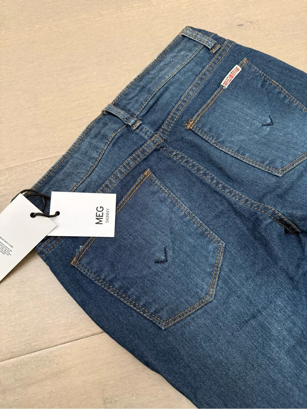Hudson Jeans Meg Skinny Super Stretch Jeans - Blue